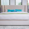BRIONI King Bed + 2 Nightstands