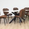 BRIO Dining Table + 6 Metz Chairs