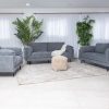 BRAXLIN 6 Seater Fabric Sofa (3+2+1)