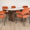 ENZO 2.1m Dining Table  + 6 Morgan Chairs