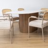 SIMII Dining Table + 6 Cecily Chairs