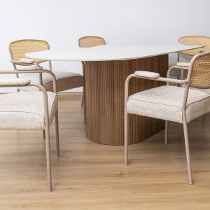 SIMII Dining Table + 6 Cecily Chairs
