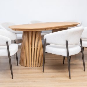 JULES Dining Table + 6 Alexa Chairs