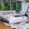 FARAH King Bed + 2 Nightstands