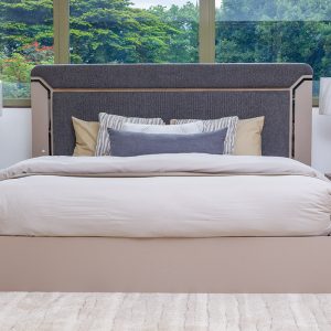 KAYE King Bed + 2 Nightstands