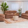 KLAUS 6 Seater Fabric Sofa (3+2+1)