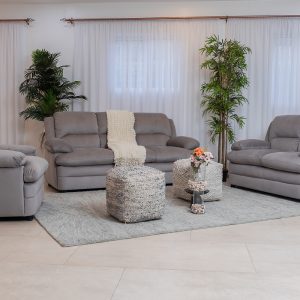 KLAUS 6 Seater Fabric Sofa (3+2+1)