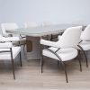 LOREAN Dining Table + 8 Lancer Chairs
