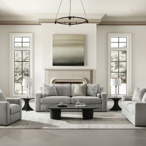 RAYMOND 7 Seater Fabric Sofa (3+2+1+1)