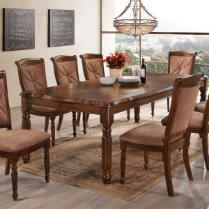 BURRAY Dining Table + 8 Chairs
