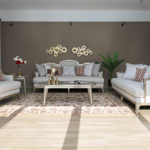 CASTELLE 7 Seater Fabric Sofa (3+2+1+1)