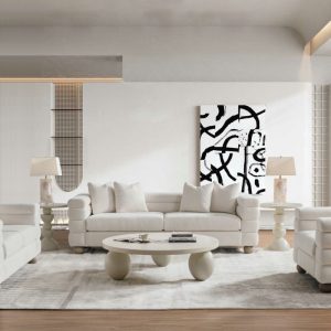 RODDY 7 Seater Fabric Sofa (3+2+1+1)