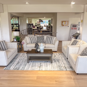 HANSELLA  7 Seater Fabric Sofa (3+2+1+1)
